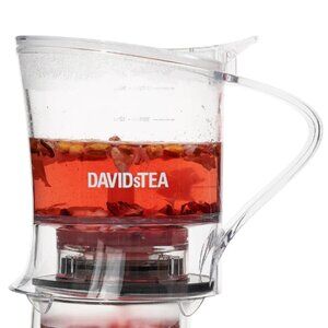 David's Tea Clear 16 oz Tea Steeper